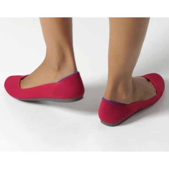 Rothy’s Red Round toes ballet flats - Picture 15 of 16